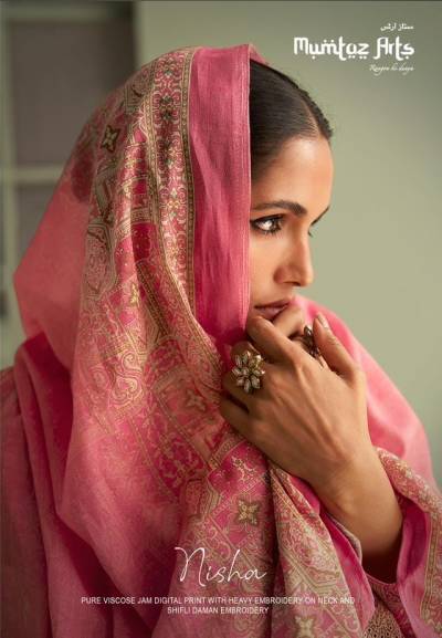 Nisha By Mumtaz Arts Fancy Cotton Summer Wear Salwar Kameez Collection